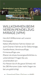 Mobile Screenshot of pendelzug-mirage.ch